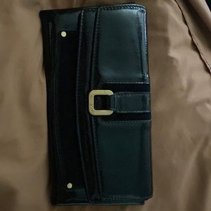 Jimmy Choo Stamped “made in Italy” wallet Black EUC